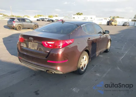 2015 Kia Optima Lx из США, поврежденный, VIN 5XXGM4A7XFG440773